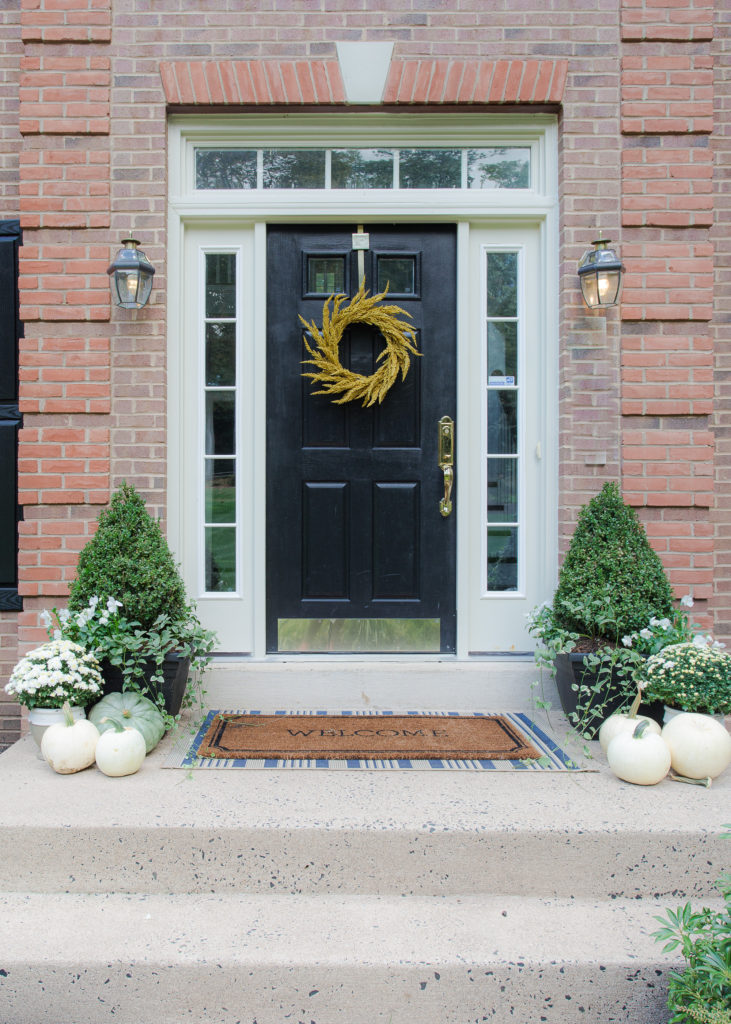 Elements of a Simple Fall Front Door