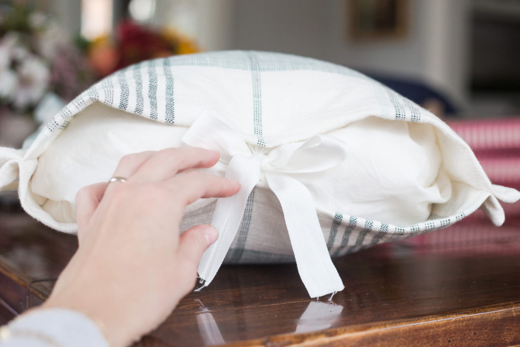 How to Make a Pillow from a Placemat